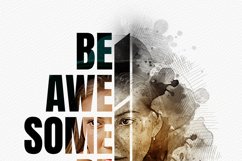 Watercolor Text Photo Effect Product Image 4