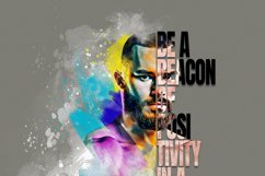 Typography Portrait Photo Effect Product Image 10