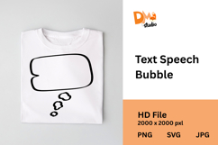 Text Speech Bubble Product Image 1