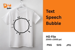 Text Speech Bubble Product Image 1