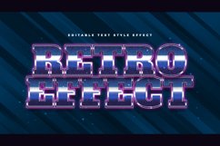 Bold Colorful Retro Text Effect Product Image 1