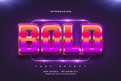 3D Bold Colorful Retro Text Effect Product Image 1