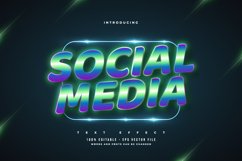 3D Colorful Retro 80s Text Effect Product Image 1