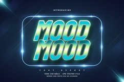 3D Colorful Retro Text Effect Product Image 1