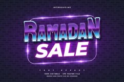 Colorful 80s Retro Text Effect Product Image 1