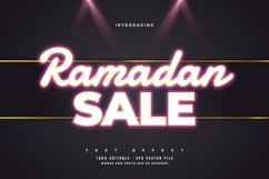 Shining White Light Text Effect Product Image 1