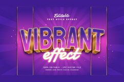 3D Vibrant Retro Text Effect Product Image 1