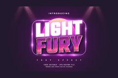 80s Retro Text Style with 3D and Neon Effect Product Image 1