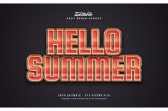 Bold Orange Text Style with Embossed and Glitter Effect Product Image 1