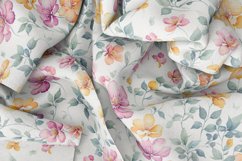 Digital Paper Floral Watercolor Seamless Pattern Product Image 5