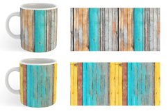Vintage Wood Board Mug sublimation design Product Image 3