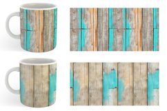 Vintage Wood Board Mug sublimation design Product Image 5