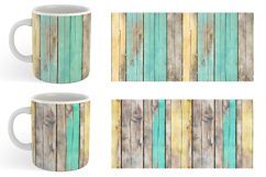 Vintage Wood Board Mug sublimation design Product Image 6