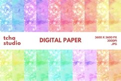 Texture Vivid Watercolor Digital Papers Glitter Background Product Image 1