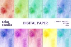 Texture Vivid Watercolor Digital Papers Background Product Image 1