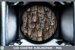 GorgeousTextured Car Coaster design.