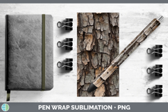 GorgeousTextured Pen Wrap design.