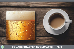 GorgeousTextured Square Coaster design.