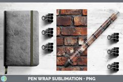 GorgeousTextured Pen Wrap design.