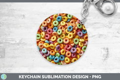 GorgeousTextured Keychain design.