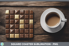 GorgeousTextured Square Coaster design.