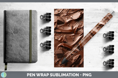 GorgeousTextured Pen Wrap design.