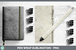 GorgeousTextured Pen Wrap design.