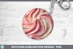 GorgeousTextured Keychain design.