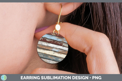 GorgeousTextured Round Earrings design.