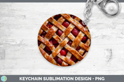 GorgeousTextured Food Keychain design.