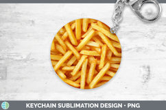 GorgeousTextured Keychain design.