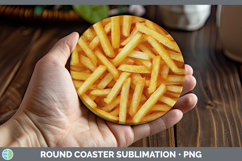 GorgeousTextured Round Coaster design.