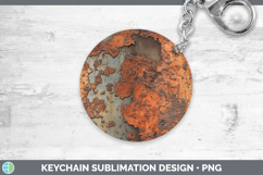 GorgeousTextured Keychain design.