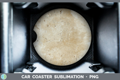 GorgeousTextured Car Coaster design.