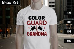 Color Guard SVG Cut File, Family Svg, Color Guard Quote Product Image 3