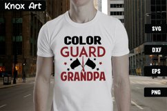 Color Guard SVG Cut File, Family Svg, Color Guard Quote Product Image 4