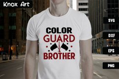 Color Guard SVG Cut File, Family Svg, Color Guard Quote Product Image 7