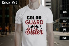 Color Guard SVG Cut File, Family Svg, Color Guard Quote Product Image 8
