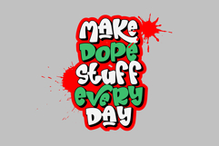 Throwz Graff | Amazing Graffiti Webfont with Alternates Product Image 5