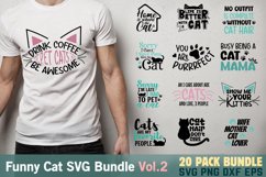 Funny Kitten Crazy Cat Quotes Bundle Vol.2 Product Image 1