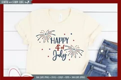 4th of July Fireworks Sublimation/SVG Product Image 1
