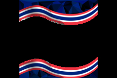Thai National Flag Day Banner Decoration Template Graphic Product Image 2