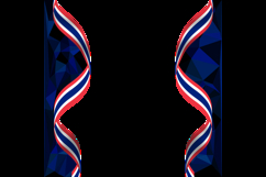 Thai National Flag Day Banner Decoration Template Isolated Product Image 2