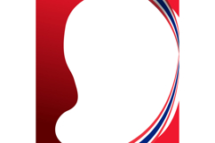 Thai National Flag Day Twibbon Template Background Concept Product Image 1
