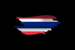 Thailand brush art abstract design vector Product Image 2