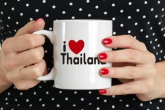 I love, travel, sublimation, patriotic, sticker pack, car, planner, t-shirt, design, mug, pillow, tote bag, tumbler, keychain, cap,  greeting cards, svg, cricut, silhouette studio, cut file, laser cut, paper cut, country, scrapbooking, Thailand,