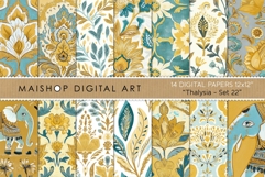 Boho Bundle Seamless Patterns Vol. 01 Product Image 10