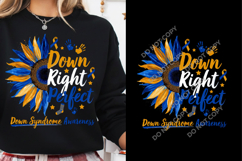 Down Syndrome Sunflower PNG , Rock Your Socks Awareness PNG Product Image 1