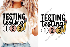 Test Day Png , Don't Stress, Do Well PNG, SVG File Product Image 1
