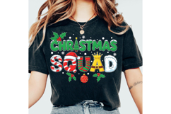 Christmas Squad SVG PNG Santa Elf Family Matching Pajamas Product Image 4